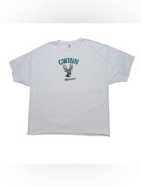 Gwinn Michigan White Graphic T-Shirt Plus Size 3X